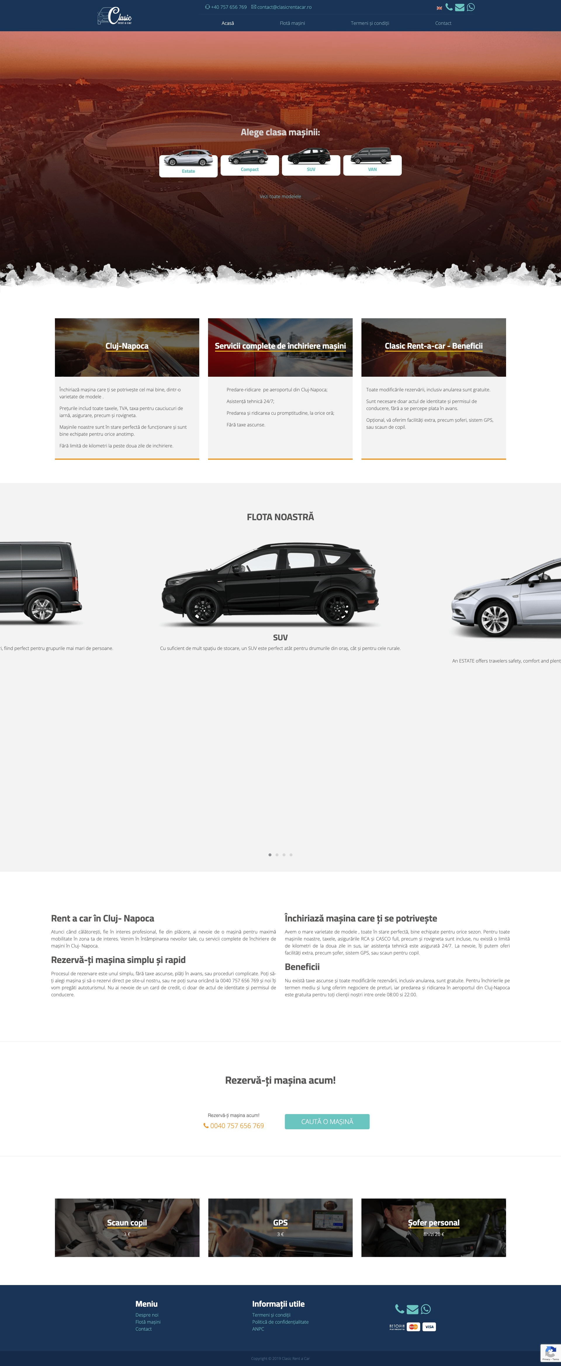 Clasic Rent a Car Cluj Napoca - Masini de inchiriat in diverse orase