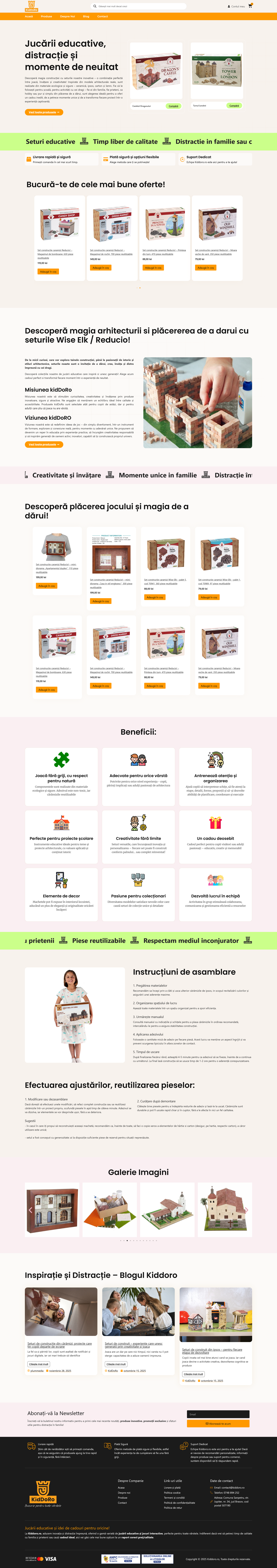 Realizare Magazin Online KidDoRo